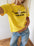 THIS WAS ALWAYS THE PLAN GRAPHIC TEE - scandivv