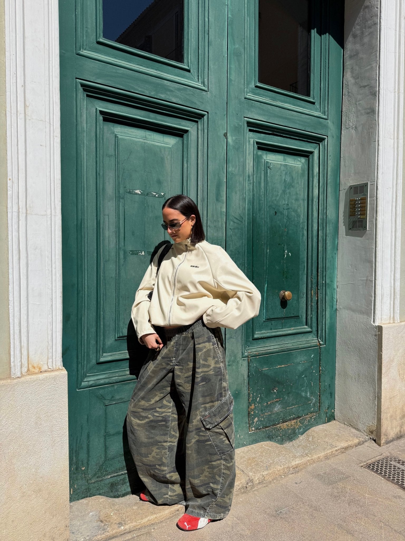 RUBI PU JACKET IN CREAM - scandivv