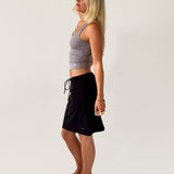 FIEN DRAWSTRING SKIRT IN BLACK