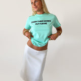 EVERYTHING WORKS OUT FOR ME GRAPHIC TEE