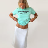EVERYTHING WORKS OUT FOR ME GRAPHIC TEE