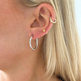 IMME EARRINGS SILVER