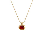 LENA NECKLACE IN RED