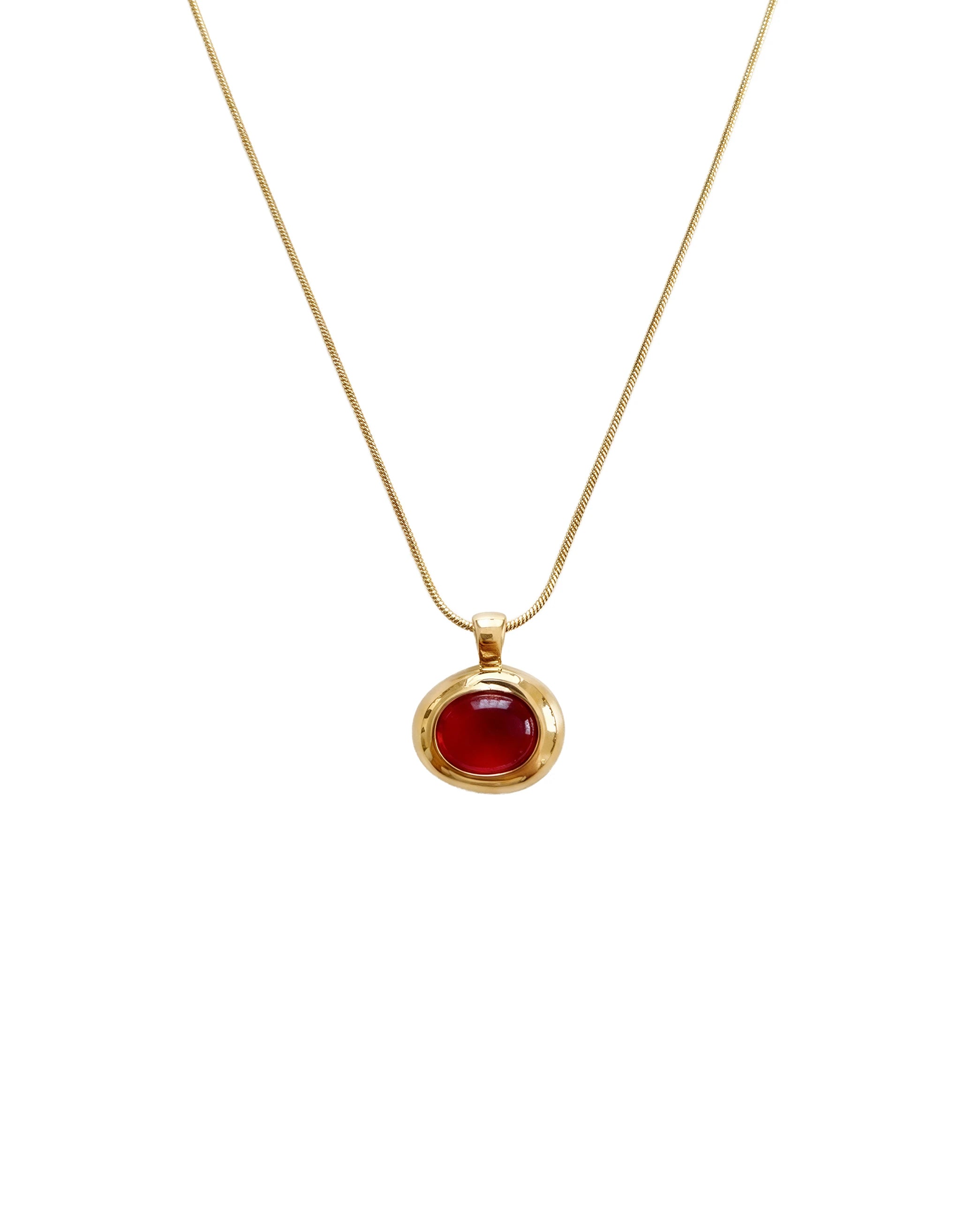 LENA NECKLACE IN RED