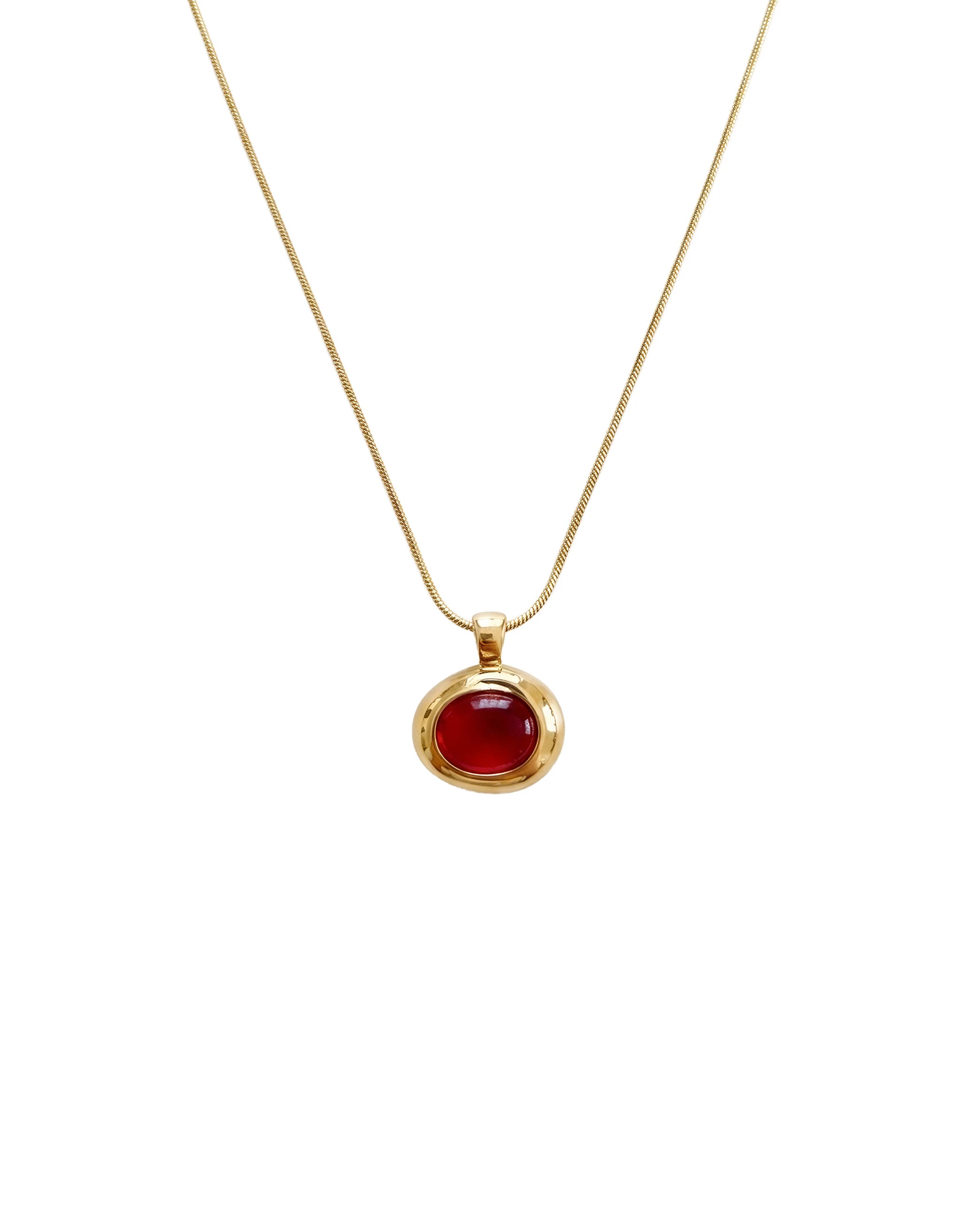 LENA NECKLACE IN RED