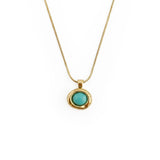 LENA NECKLACE IN TURQUOISE