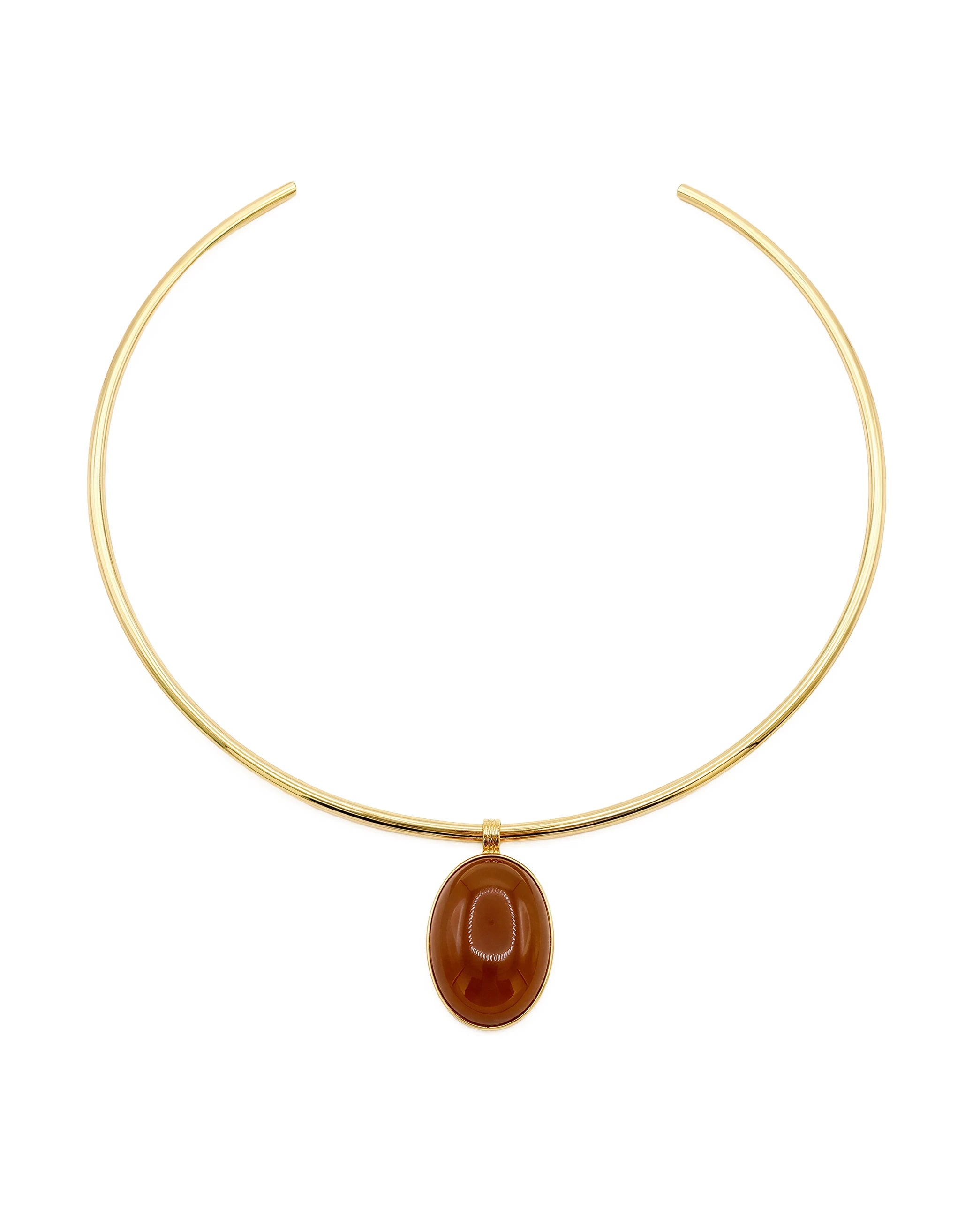 LUMI NECKLACE BROWN