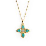 RENS NECKLACE AQUA