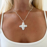 RENS NECKLACE SILVER PEARL