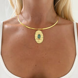 BIBI NECKLACE IN TURQUOISE