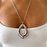 PLEUN NECKLACE SILVER