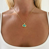 LENA NECKLACE IN TURQUOISE