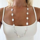 HILDE NECKLACE SILVER
