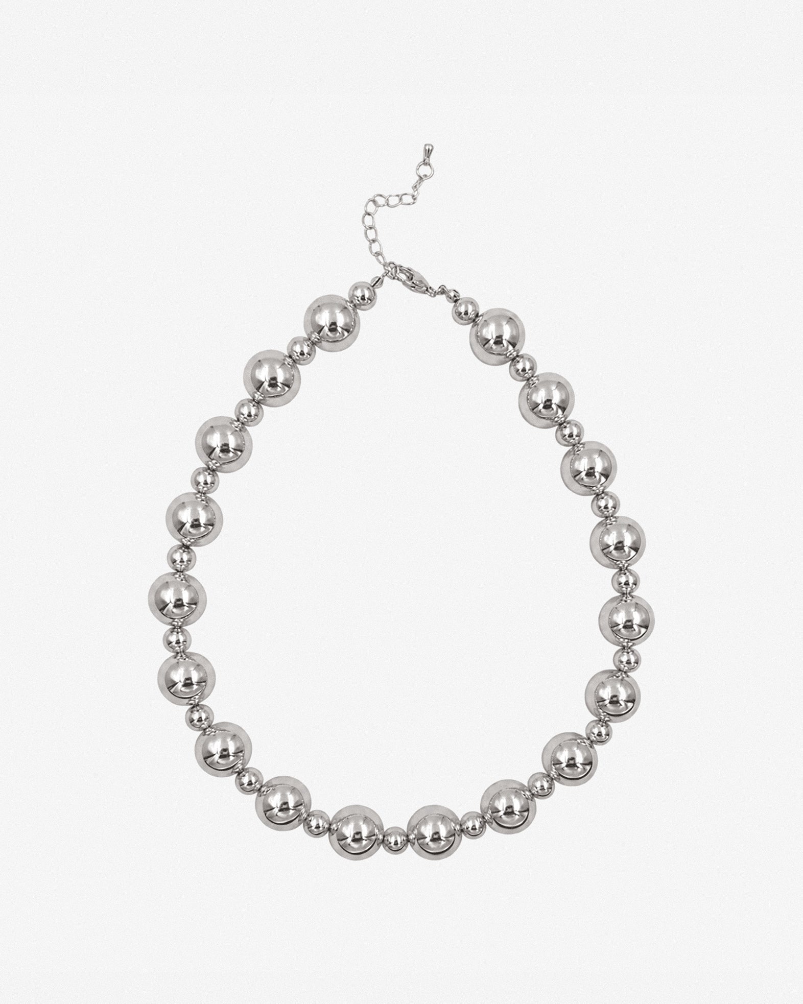 AGNES NECKLACE SILVER - scandivv