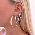 BIBI EARRINGS SILVER - scandivv