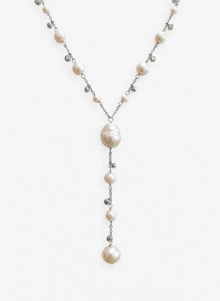 IES NECKLACE SILVER - scandivv