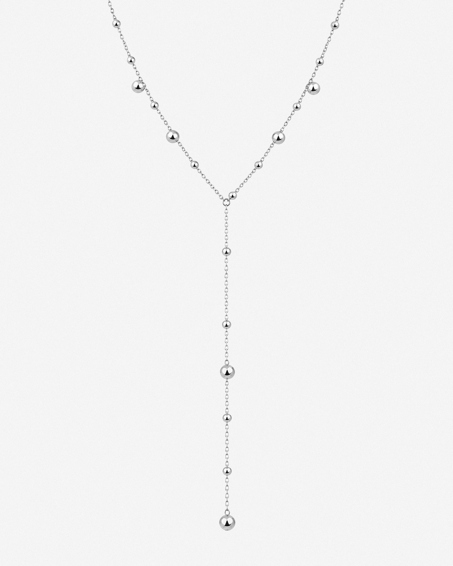 LILA NECKLACE SILVER - scandivv