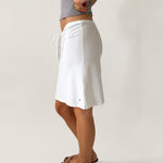 FIEN DRAWSTRING SKIRT IN WHITE - scandivv