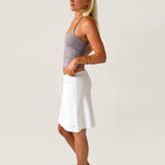 FIEN DRAWSTRING SKIRT IN WHITE - scandivv