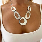 AUGUST NECKLACE SILVER - scandivv