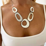 AUGUST NECKLACE SILVER - scandivv