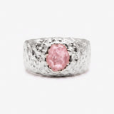 BEER RING SILVER IN ROSE - scandivv