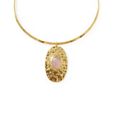 BIBI NECKLACE IN ROSE - scandivv