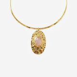 BIBI NECKLACE IN ROSE - scandivv