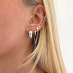LUNA EARRINGS SILVER - scandivv
