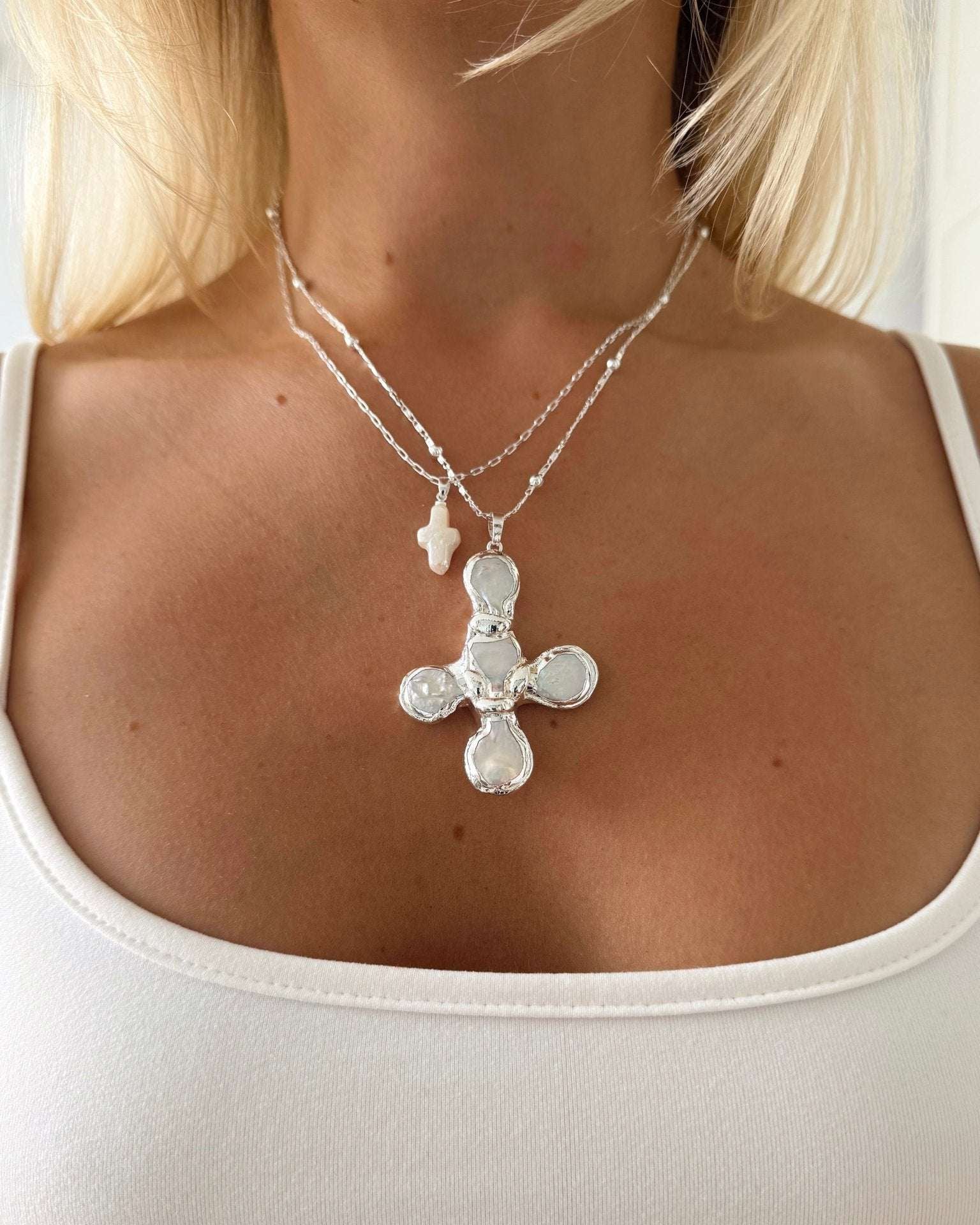 FRANKIE NECKLACE SILVER - scandivv