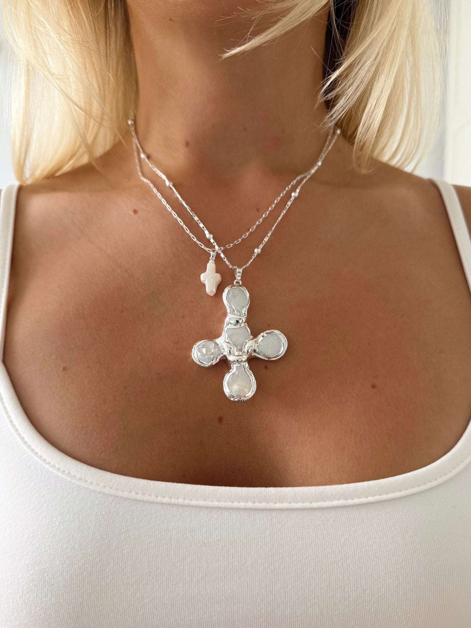 LISE NECKLACE SILVER - scandivv