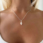 FRANKIE NECKLACE SILVER - scandivv