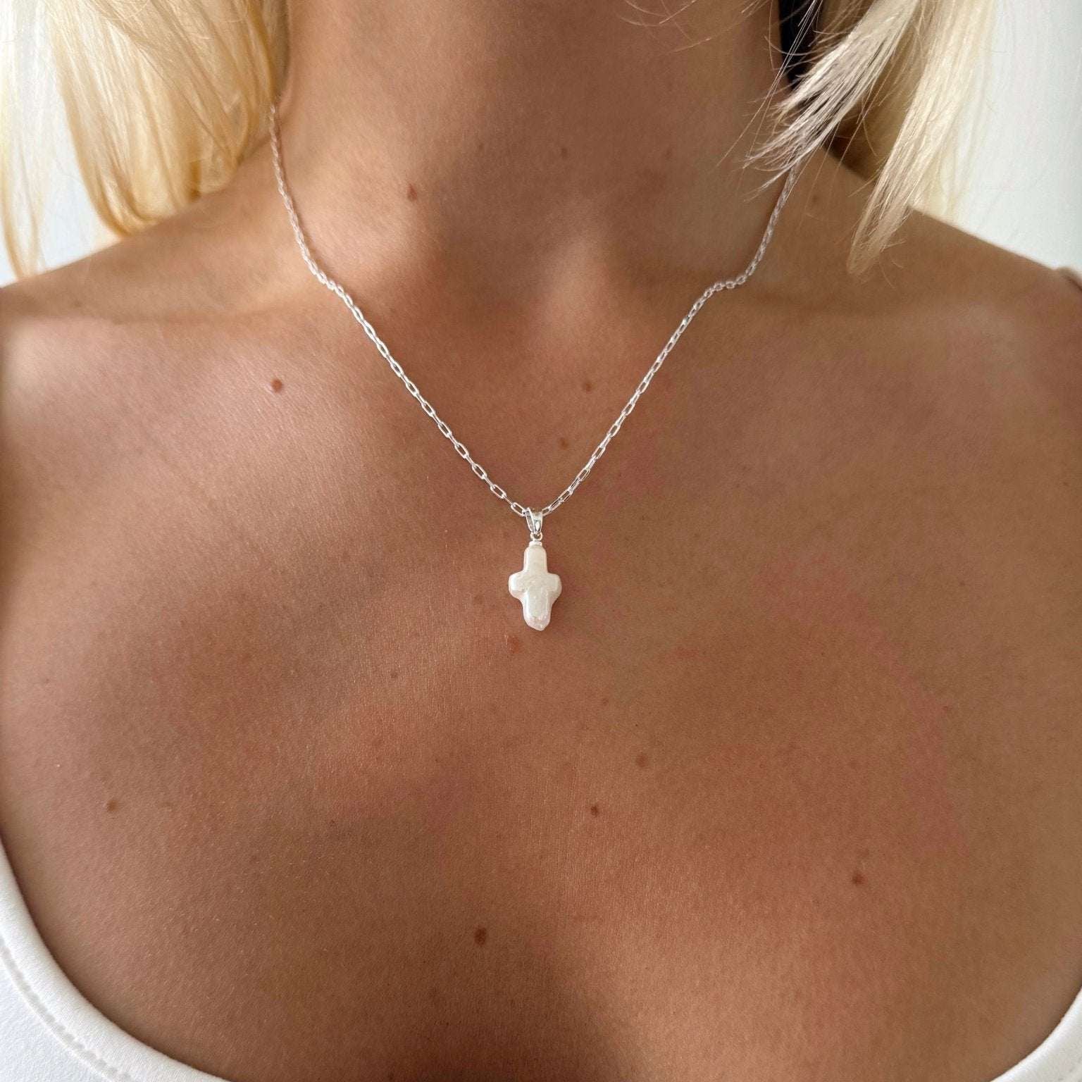 FRANKIE NECKLACE SILVER - scandivv