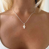 FRANKIE NECKLACE SILVER - scandivv