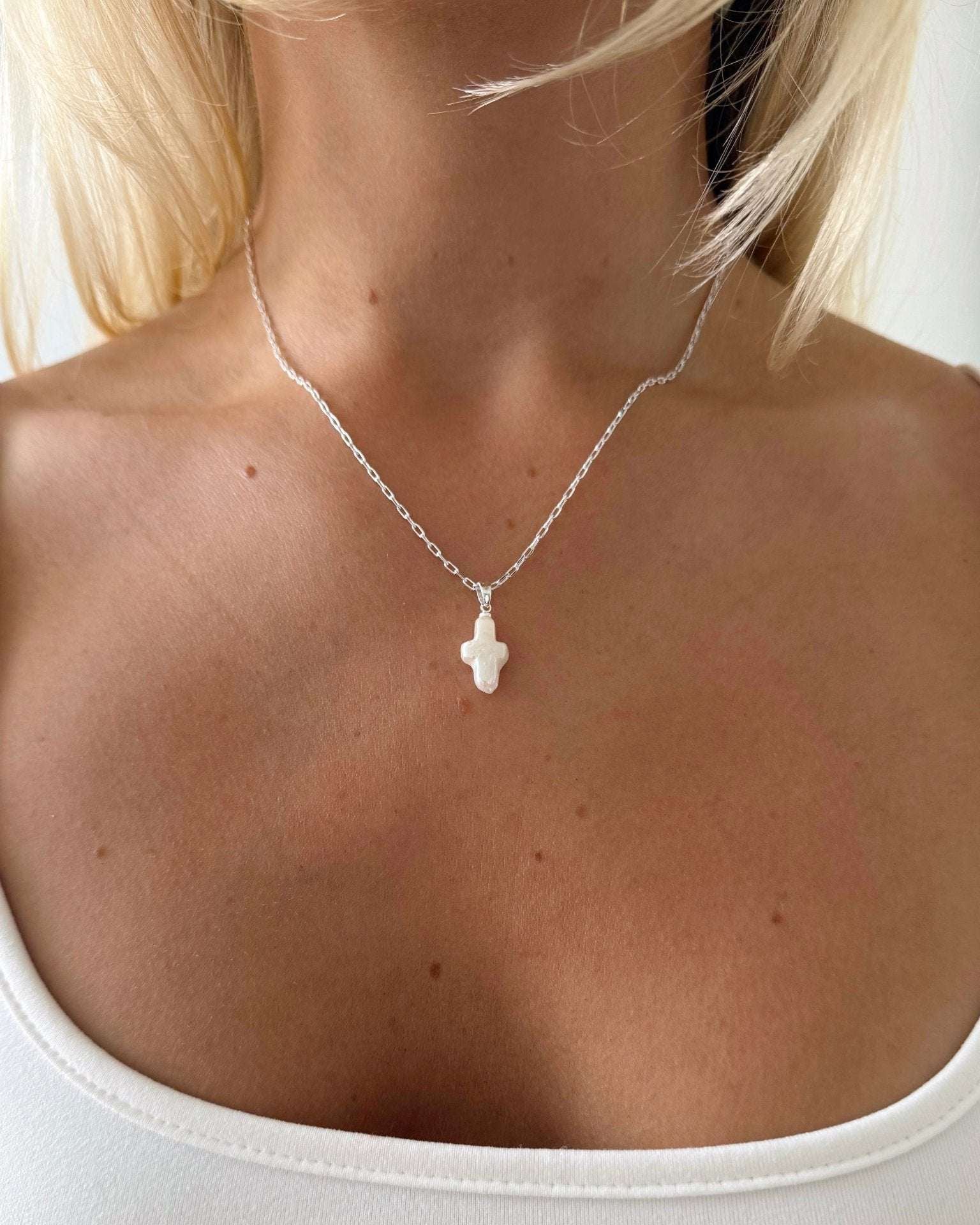 FRANKIE NECKLACE SILVER - scandivv