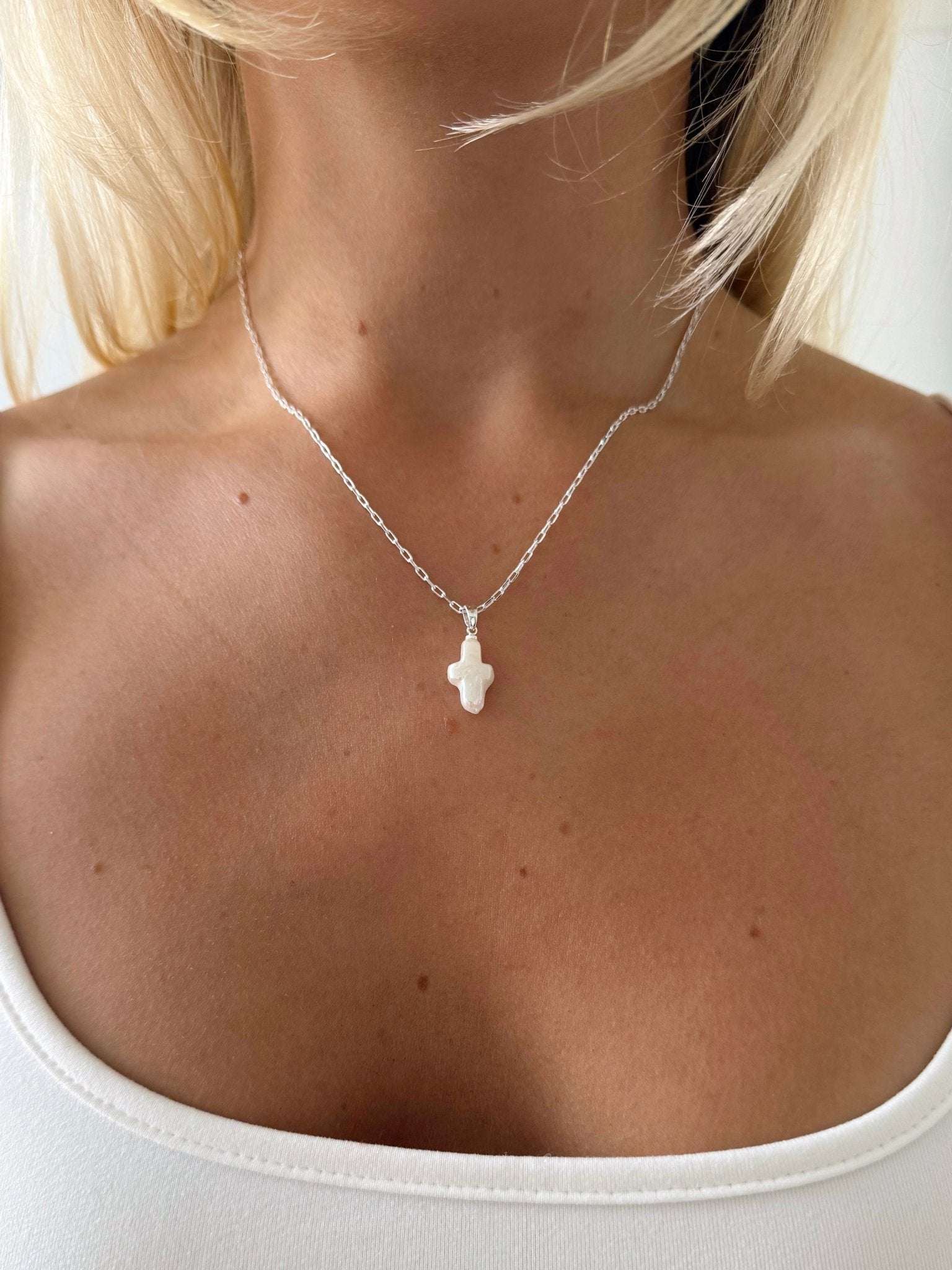 FRANKIE NECKLACE SILVER - scandivv