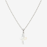 FRANKIE NECKLACE SILVER - scandivv