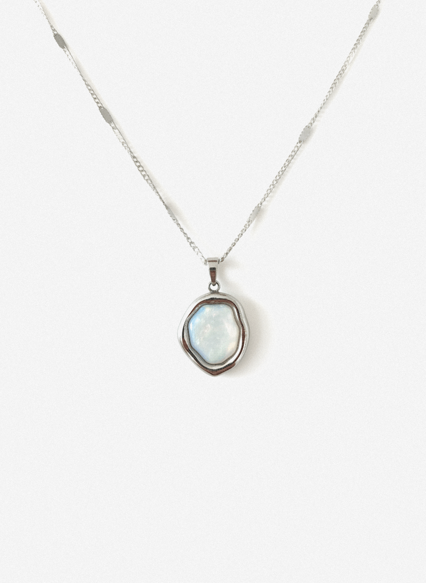 GRACE NECKLACE SILVER - scandivv