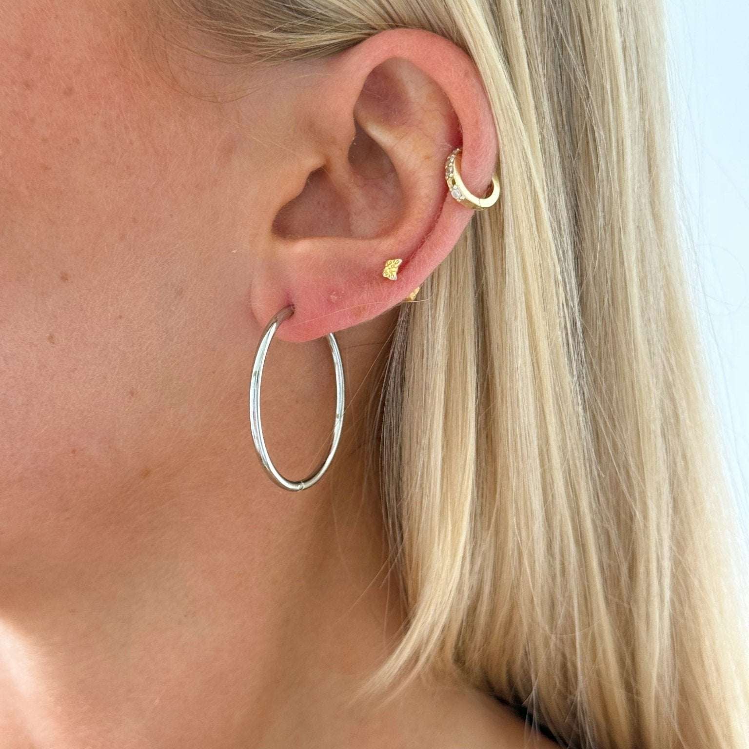 IMME EARRINGS SILVER - scandivv