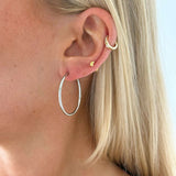 IMME EARRINGS SILVER - scandivv