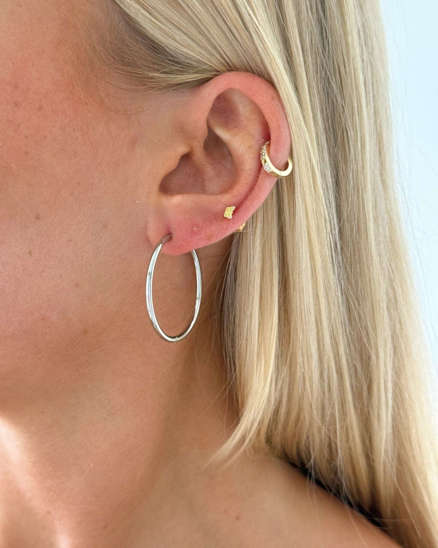 IMME EARRINGS SILVER - scandivv