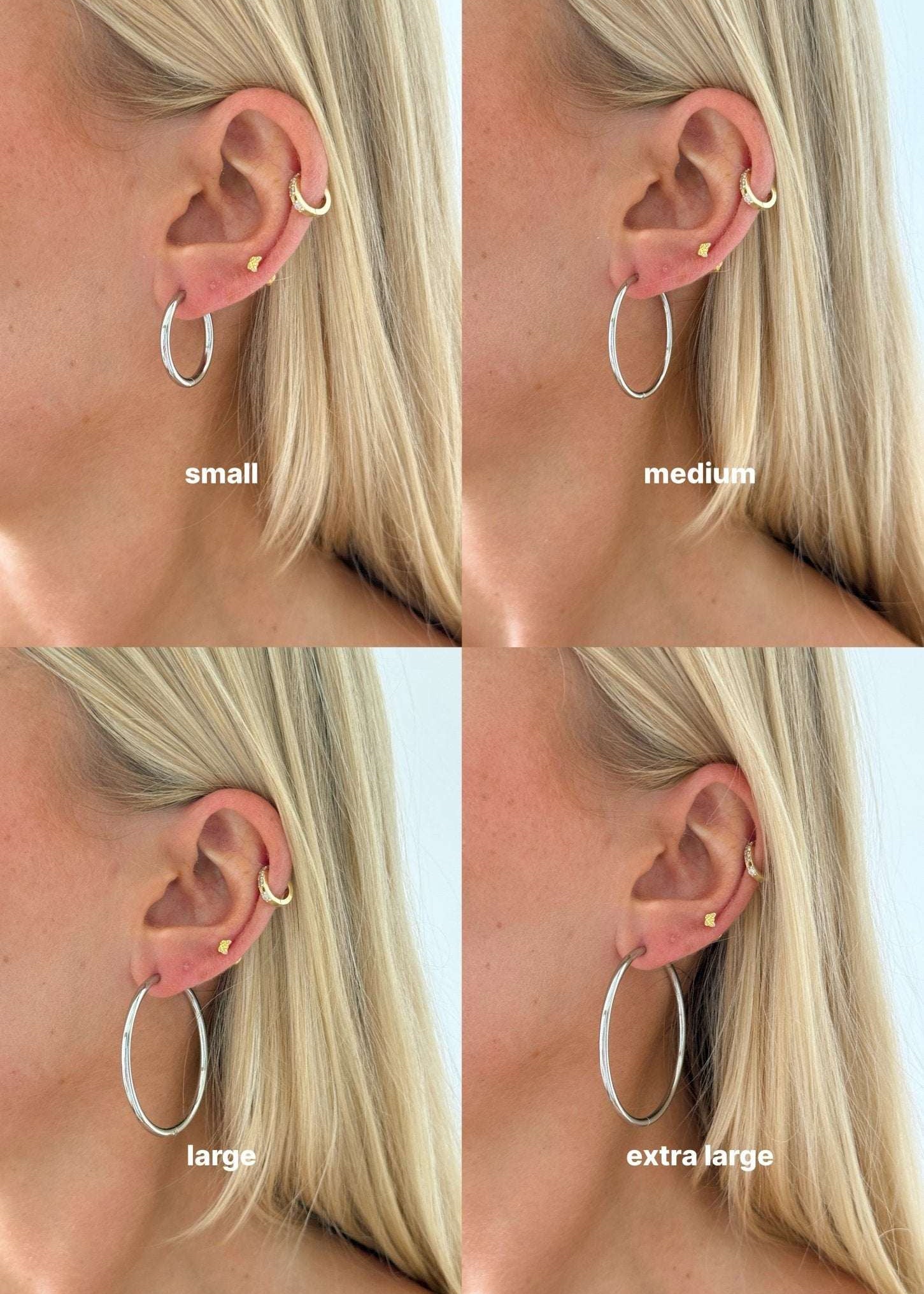 IMME EARRINGS SILVER - scandivv