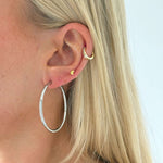 IMME EARRINGS SILVER - scandivv