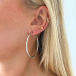 IMME EARRINGS SILVER - scandivv
