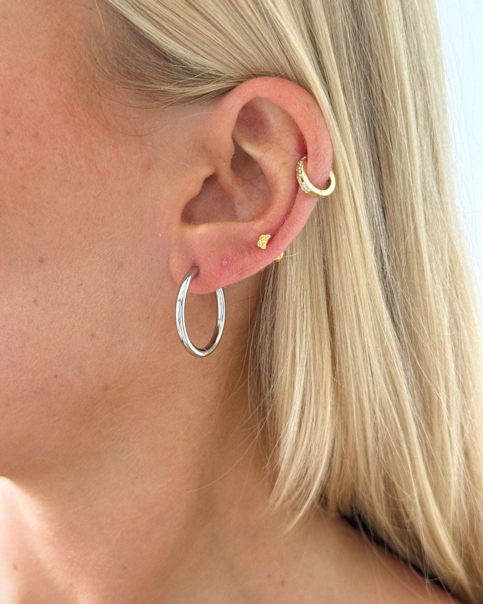 IMME EARRINGS SILVER - scandivv