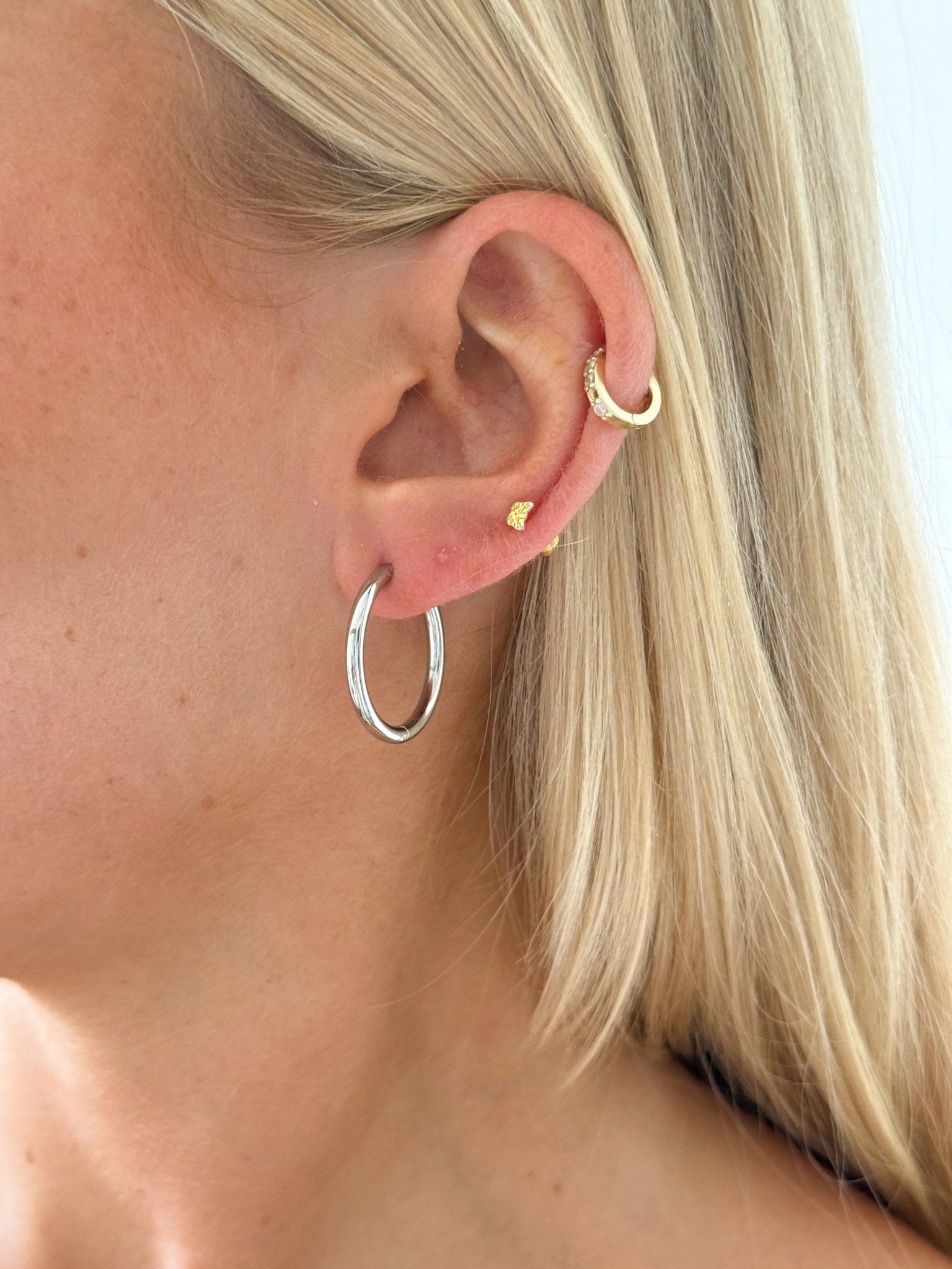 IMME EARRINGS SILVER - scandivv