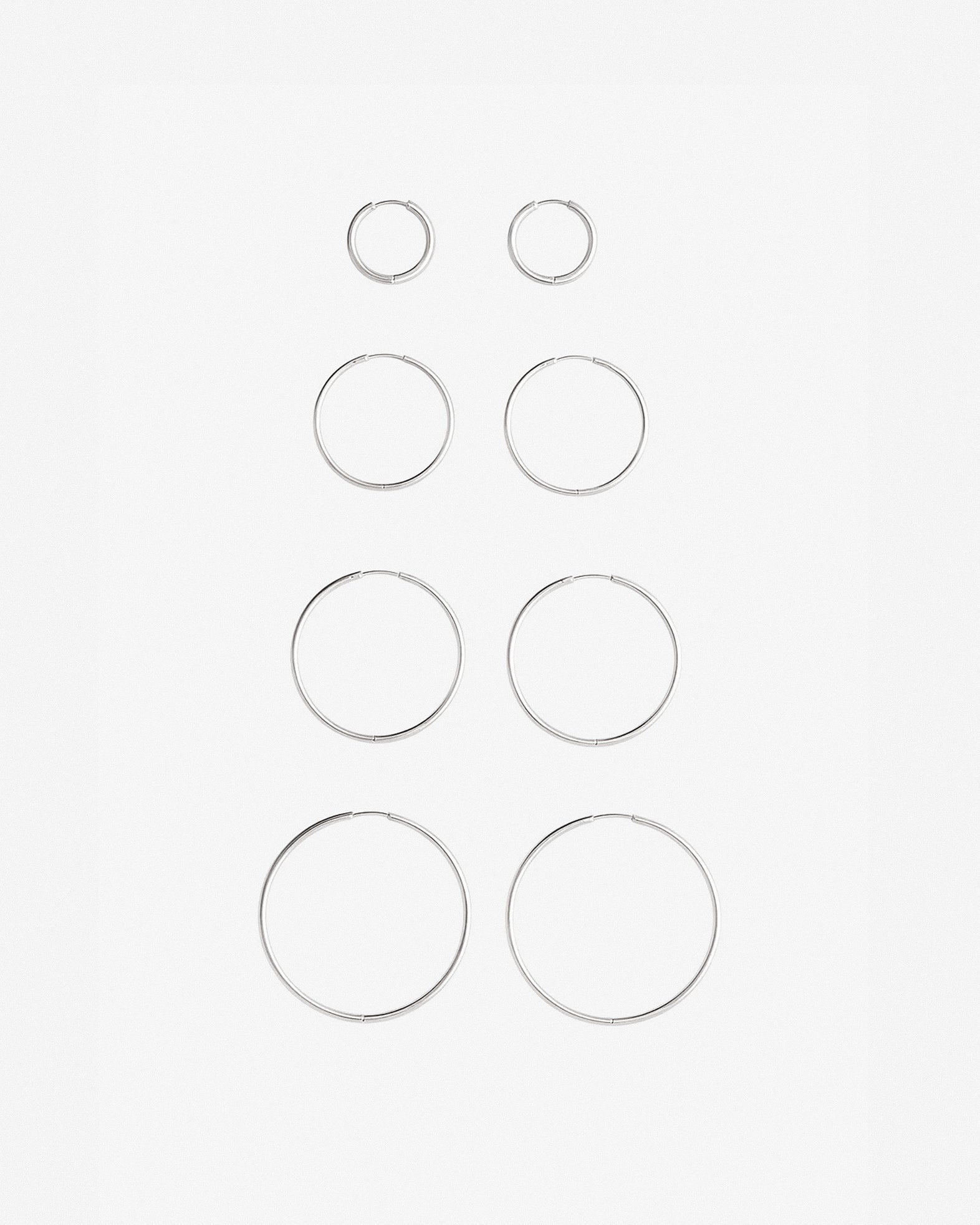 IMME EARRINGS SILVER - scandivv