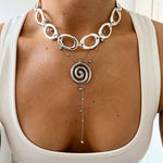 JUNI NECKLACE SILVER - scandivv