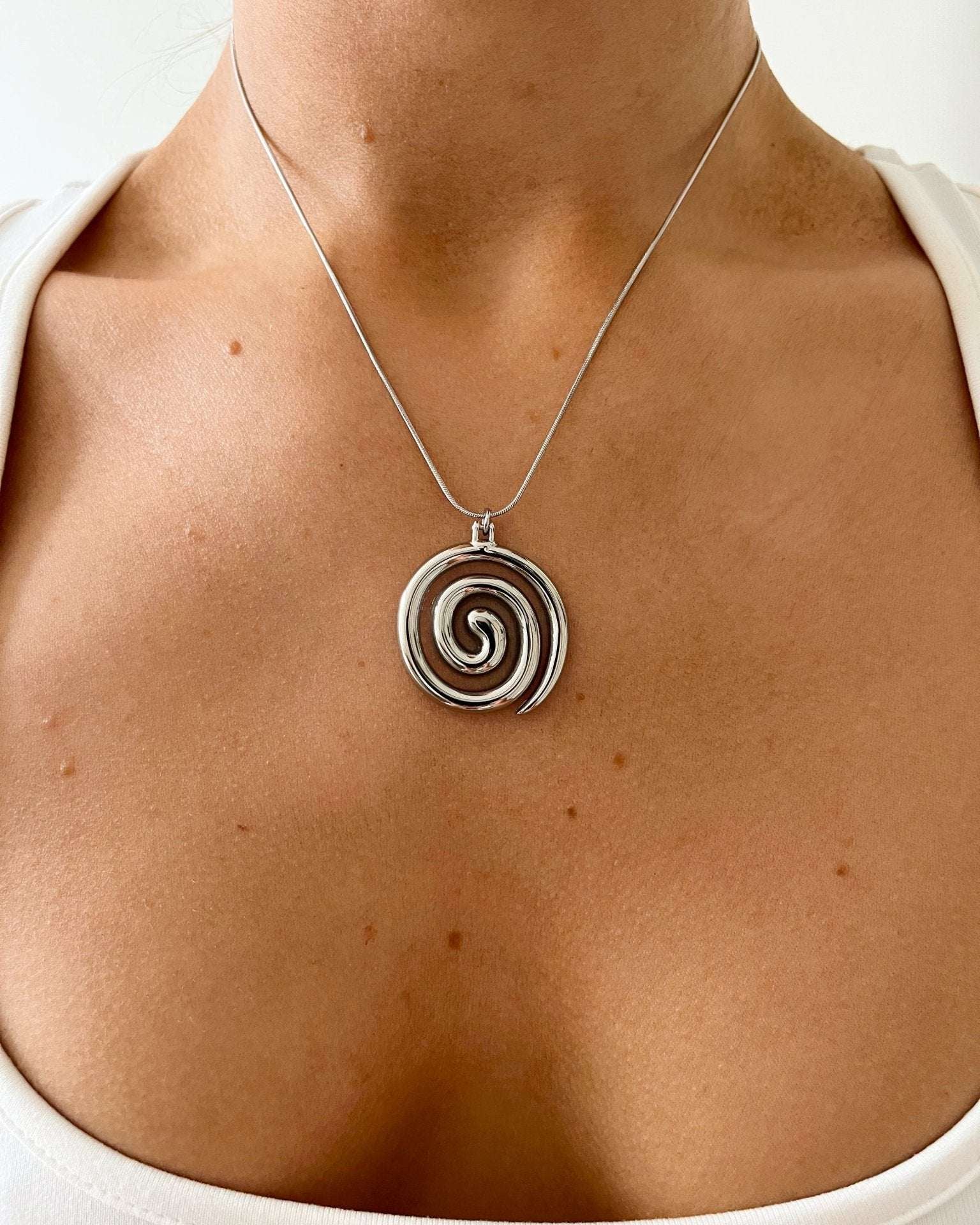 JUNI NECKLACE SILVER - scandivv