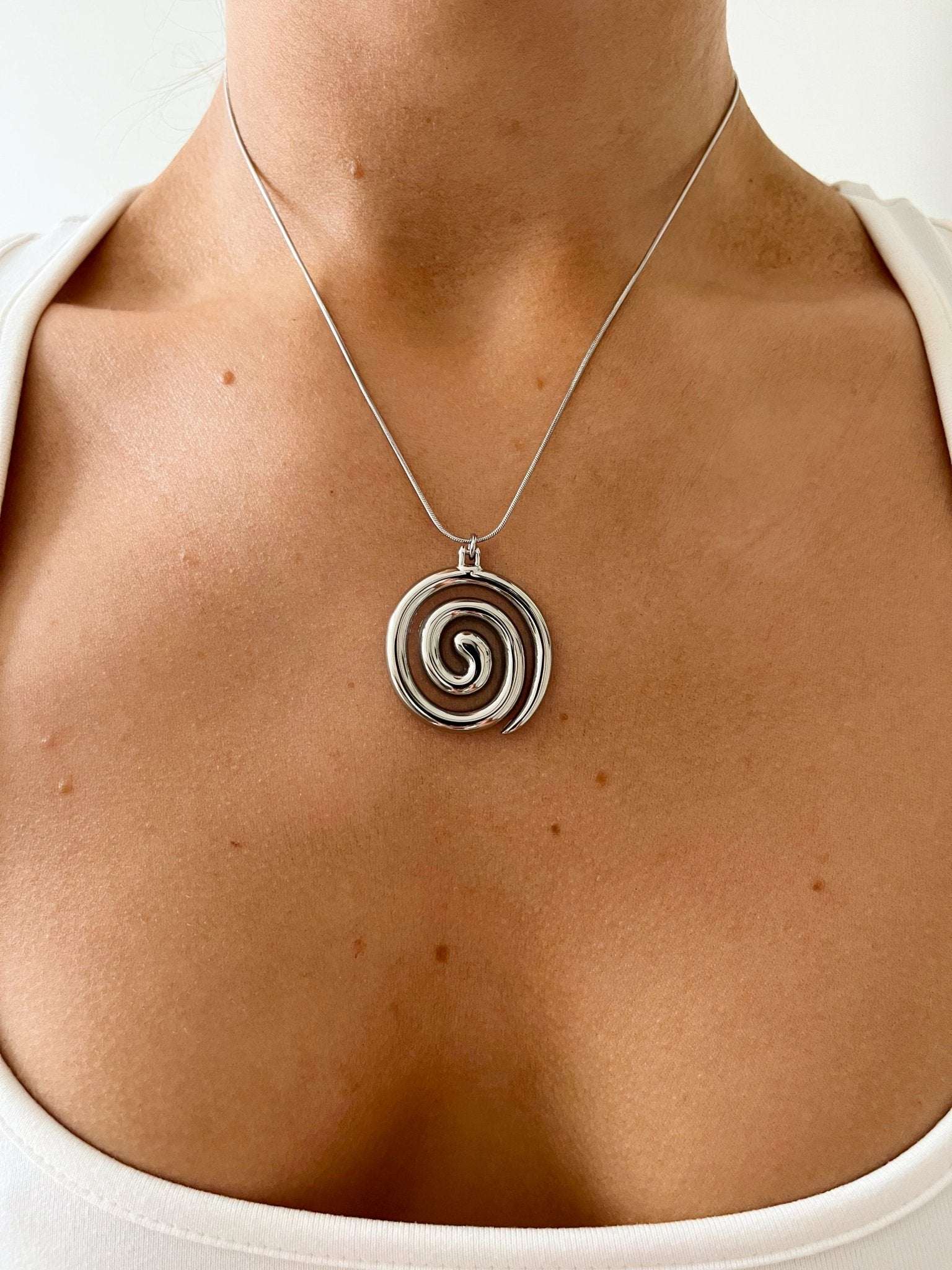 JUNI NECKLACE SILVER - scandivv